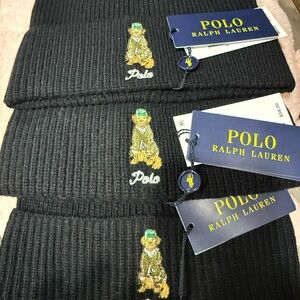Polo Ralph Lauren Black Golden Retriever Beanie….$50 Each